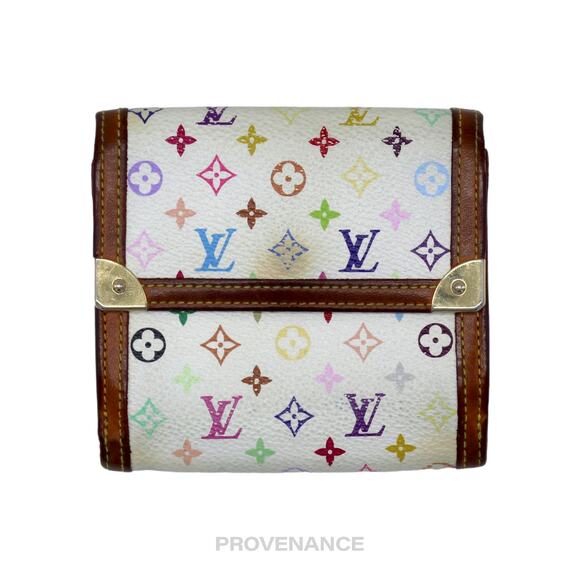 Louis Vuitton Handbags - 🔴 Louis Vuitton Elise Trifold Wallet - Monogram Multicolore White